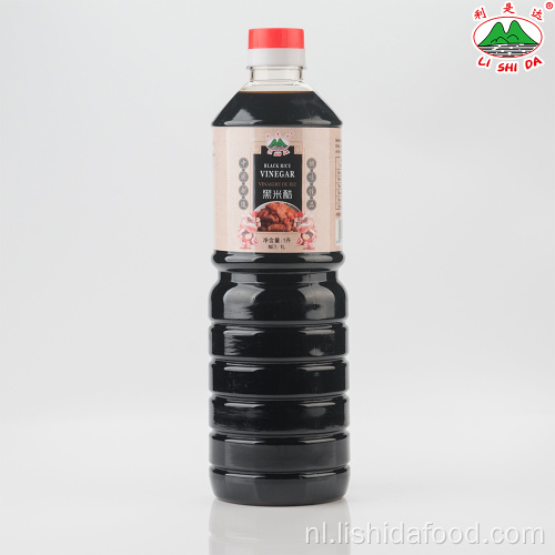 1000 ml plastic fles zwarte rijstazijn